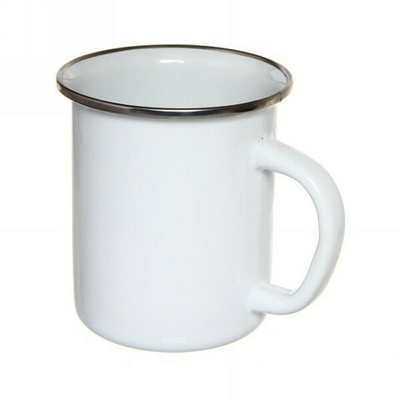 Кружка эмалированная 0,5л без декора