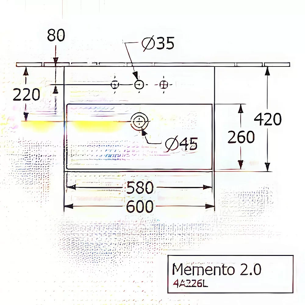 Раковина Villeroy&Boch Memento 2.0 4A226LR7 черный матовый