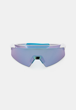Спортивные очки 100% AEROCRAFT Matte White - HiPER Blue Mirror Lens