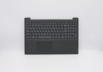 Верхняя панель с клавиатурой (топкейс) для ноутбука Lenovo V15-IGL 82C3 раскладка - русская, без подсветки, черная (5CB0Z20941), оригинал