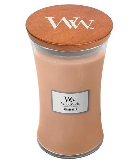 Топленое молоко, ароматическая свеча, WoodWick