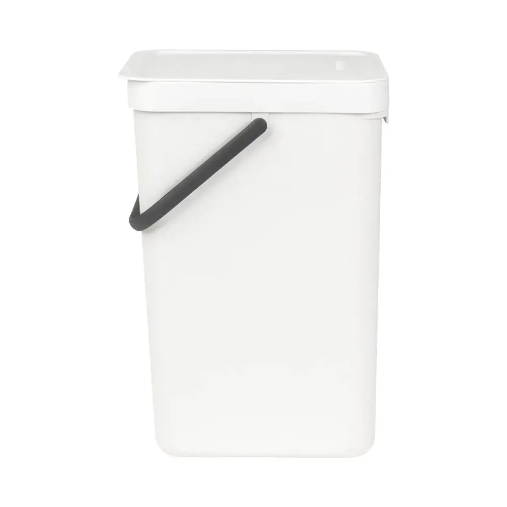 Brabantia Контейнер для мусора Sort & Go 16л белый