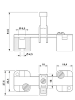 0423027 - AKG 16 GNYE - Соединительная клемма