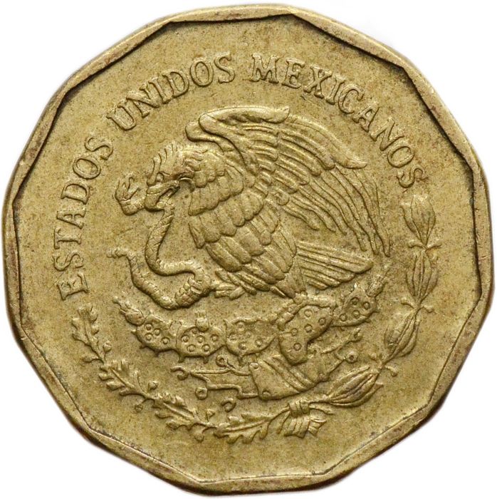 20 сентаво 1992-2009 Мексика XF