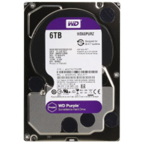 Жесткий диск Western Digital WD Purple 6 ТБ 3,5″ (WD60PURZ)