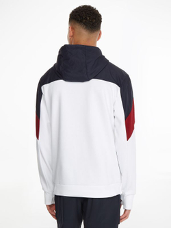Куртка теннисная Tommy Hilfiger Seasonal Hoody - white