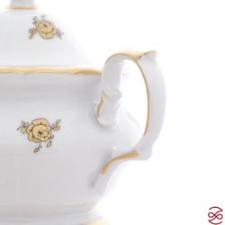 Сахарница Queen's Crown Золотая роза 400 мл