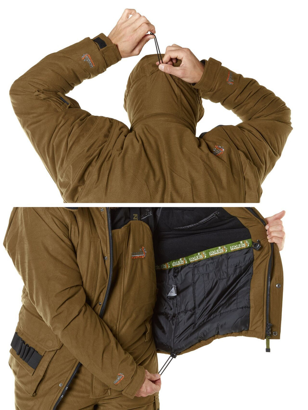 Костюм зимний Norfin Hunting WILD GREEN 04 р.XL