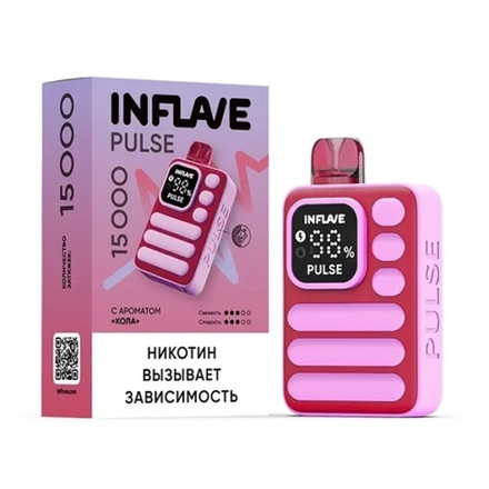 Inflave Pulse Кола 15000 затяжек 20мг (2%)