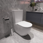 Унитаз-компакт Tornado Globo VT2-14T, белый, ультратонкое сиденье soft-close, P-trap