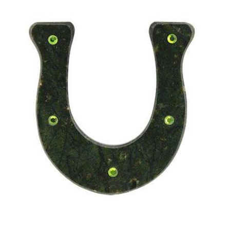 Сувенир на магните "Подкова" камень змеевик R113791