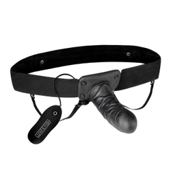 Вибрирующий полый страпон UNISEX VIBRATING HOLLOW