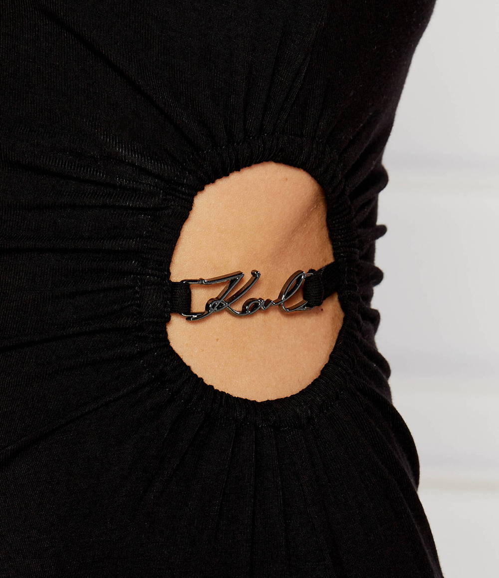 Платье Karl Lagerfeld - черный(241W2200)