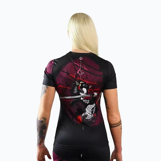 Женский Рашгард Ground Game Tsuru Warrior multicolor