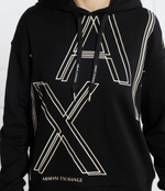 Худи Armani Exchange - черный(3DYM09 YJEBZ)