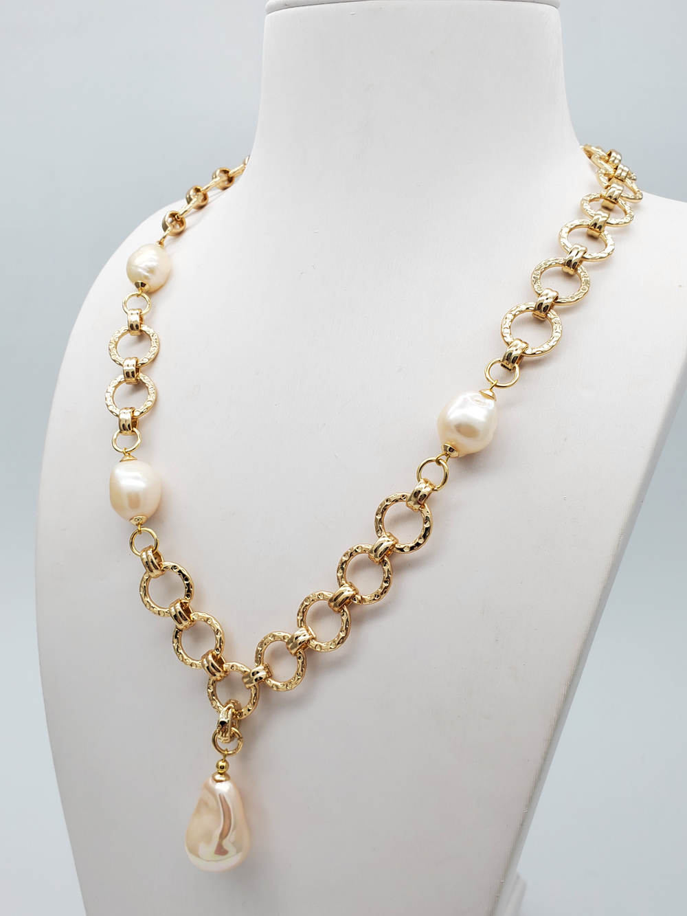 91001102 Колье SELENA PEARLS