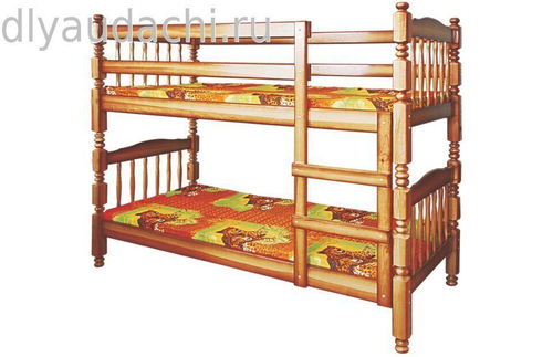 Кровать "Людмила Люкс 1" тонированная