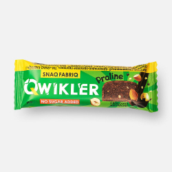 Батончик Snaq Fabriq Qwikler Praline глазированный 35 г