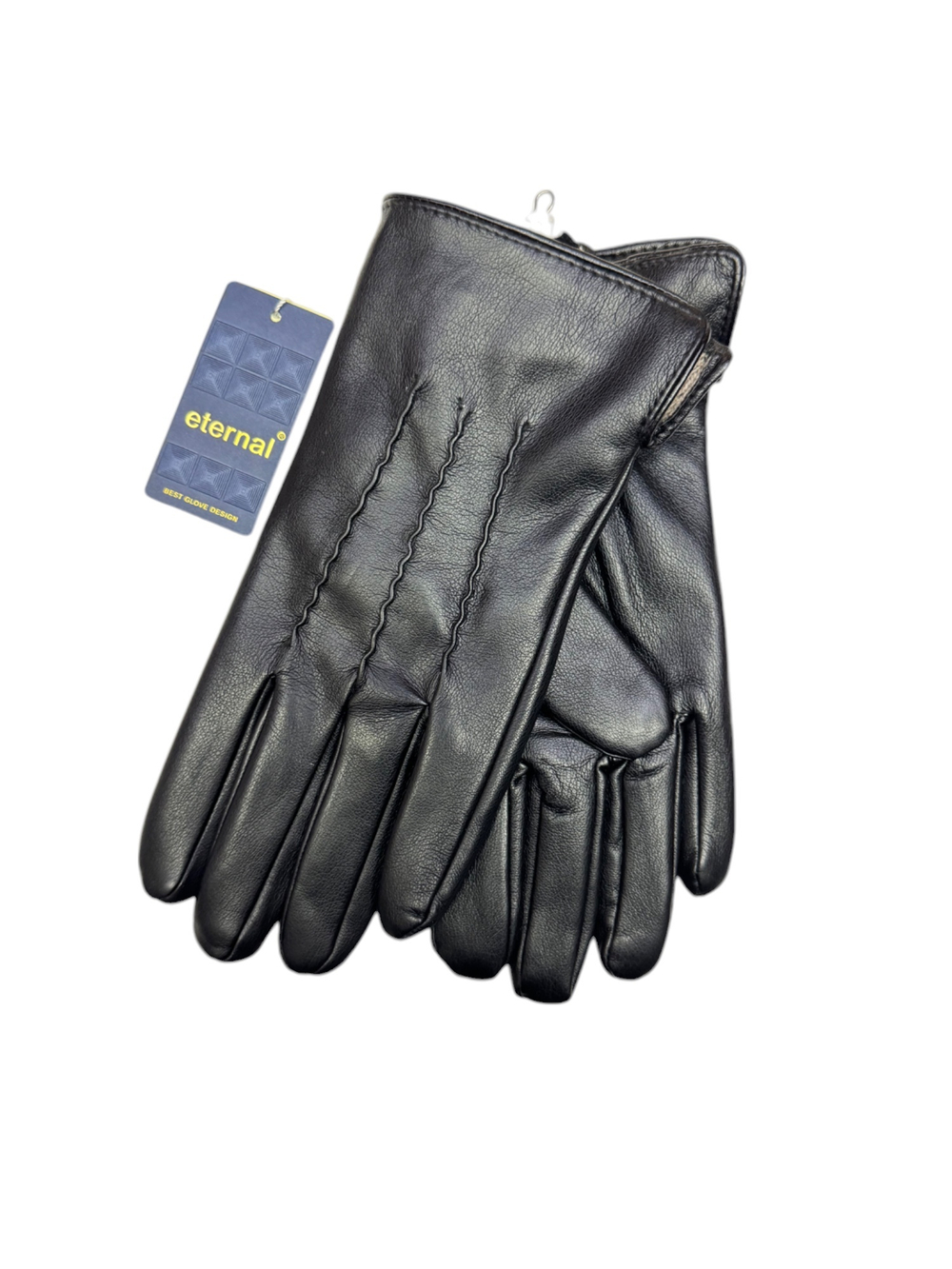 Перчатки. Мужские. Материал верха: Эко кожа. Замша. Подклад: Трикотаж. 5 шт в упаковке.