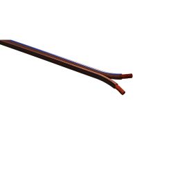 Акустический кабель ЭРА 2х1,0 мм2 прозрачный 100 м