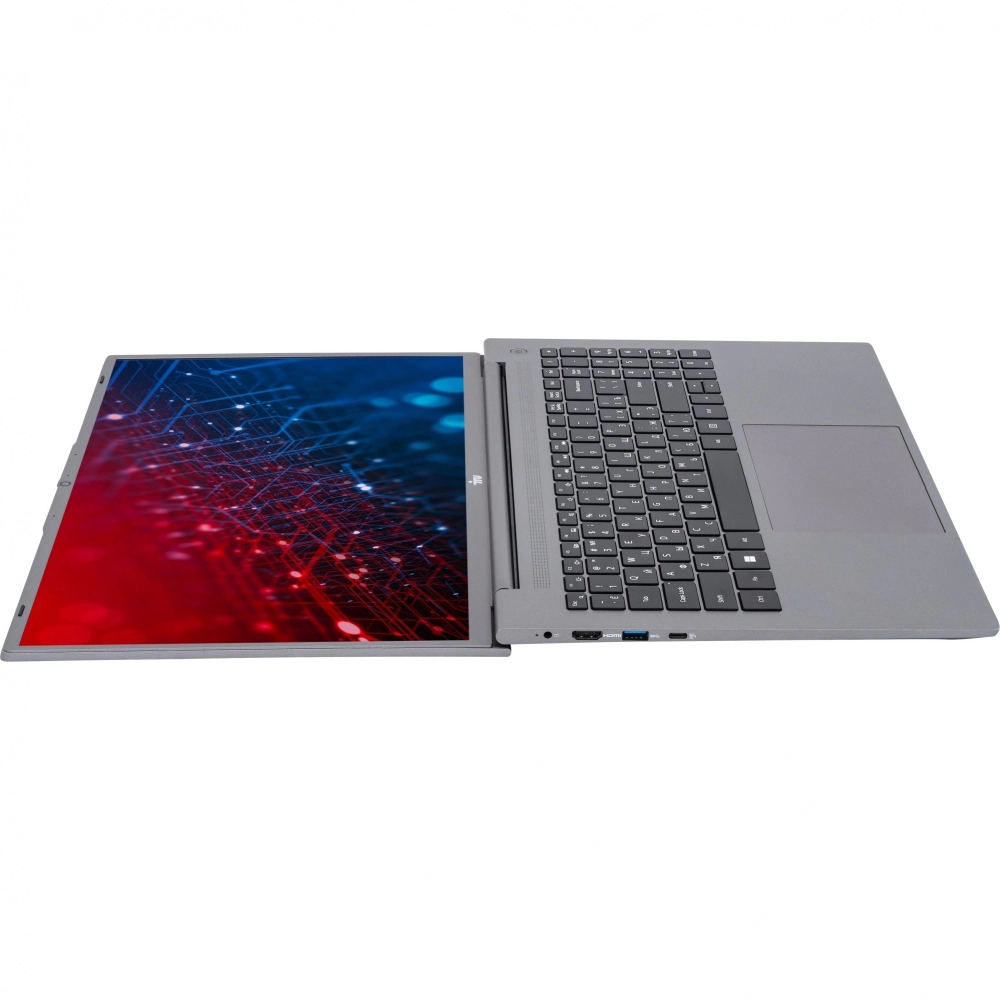 Ноутбук IRU Tactio 16ALB Core i5 1235U 16Gb SSD512Gb Intel UHD Graphics 16" IPS WUXGA (1920x1200) Windows 11 Pro grey WiFi BT Cam 4830mAh (2110204)