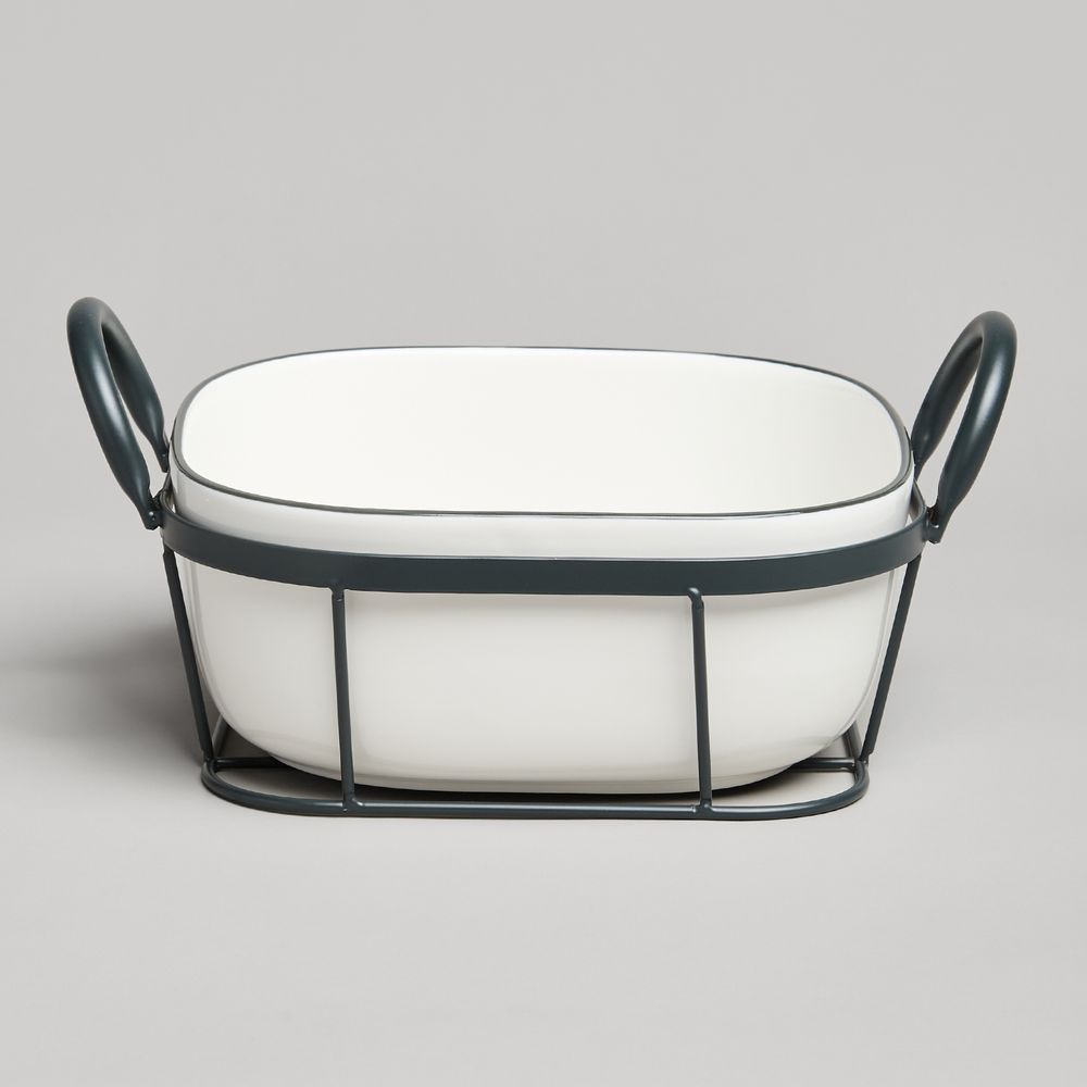 ФОРМА НА МЕТАЛ.ПОДСТАВКЕ LEFARD "FAMILY FARM" 26,5*21*12,5 CM 2100 МЛ