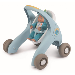 для кукол  Smoby MiniKiss  - коляска, ходунки 3в1