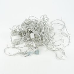 ULD-S2500-225-STK WARM WHITE IP20 Гирлянда светодиодная. 25м. Соединяемая. 225 светодиодов. Теплый белый свет. Провод прозрачный. ТМ Uniel