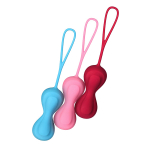 Набор из 3 двойных вагинальных шариков 3,5см Satisfyer Power Balls