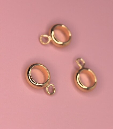 Бейл 10 мм позолота