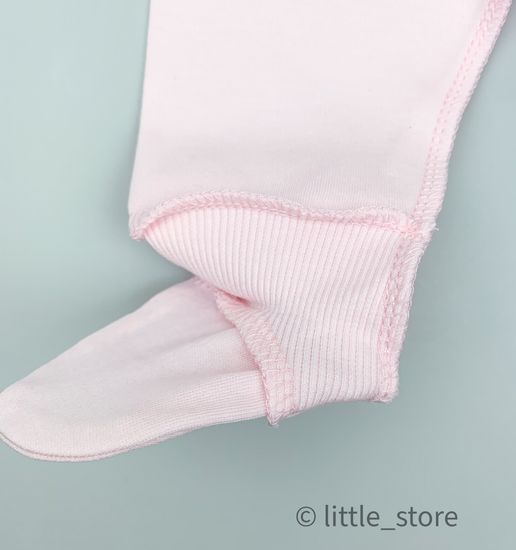 Ползунки хлопковые "Нежный возраст" Розовые