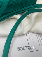 Косая бейка "Gamma" GK-12P 11 - 12 мм №064 т.зелёный