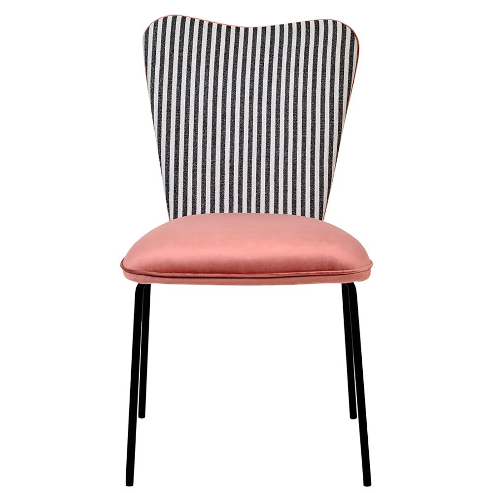 Стул Pompadour, велюр, пыльная роза