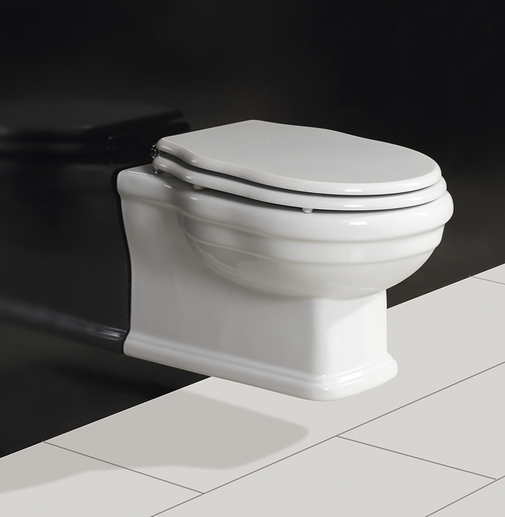 Унитаз BelBagno Boheme BB115CH/BB115SC подвесной с сиденьем Микролифт
