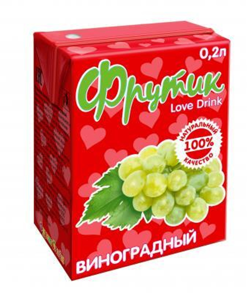 Напиток Виноградный Фрутик 0,2л