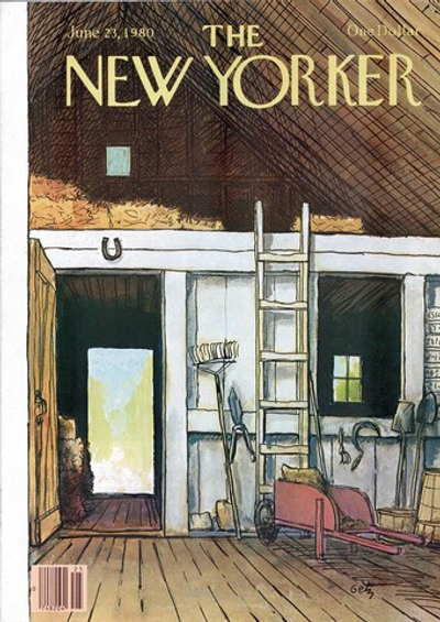 Журнал The New Yorker 23-06-1980, обложка