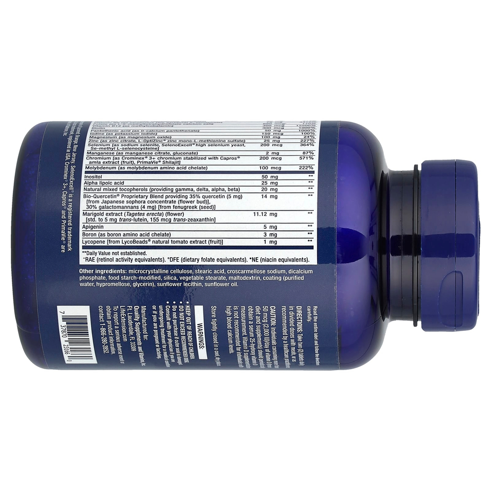 Life Extension, таблетки для приема дважды в день, 60 таблеток