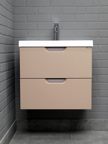 Тумба подвесная под умывальник Дюна 60 Латте В2