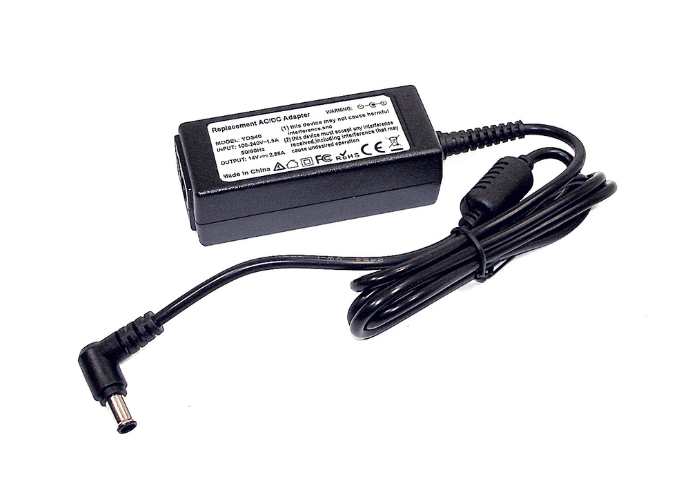 Блок питания для монитора и телевизора LCD 14V 2.86A (6.5x4.4 mm) 40W OEM