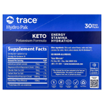 Trace, Hydro Pak Keto, со вкусом апельсина, 30 стик-пакетов по 6,7 г (0,24 унции)