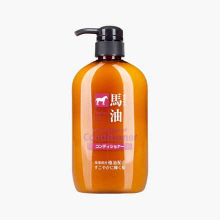 Кондиционер для волос с лошадиным жиром Kumano CosmeStation