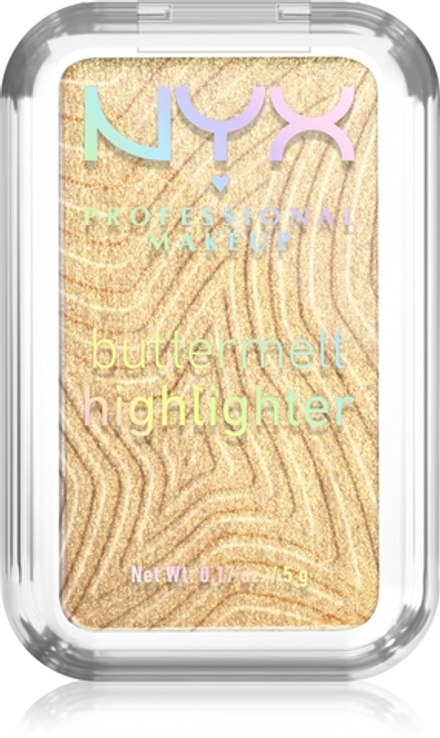 NYX Professional Makeup Buttermelt Highlighter - Розсветлитель оттенок butta than gold 25, 5 g