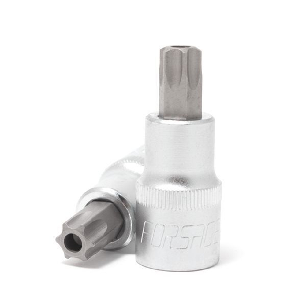 Головка бита TORX T45H с отверстием 1/2''(L-100мм) Forsage F-34710045