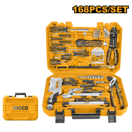 Набор инструмента для дома INGCO HKTHP21681 168 предметов