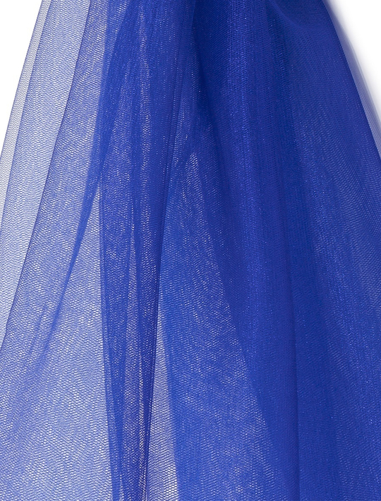 Фатин голубой темный, CRYSTAL SHINING TULL C19