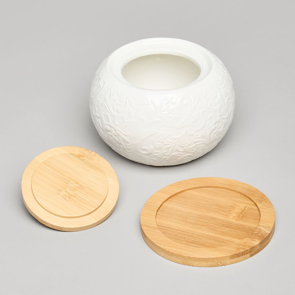 САХАРНИЦА LEFARD "MUSE" С ДЕР.КРЫШКОЙ НА ДЕР.ПОДСТАВКЕ 12*9,5 СМ 450 МЛ