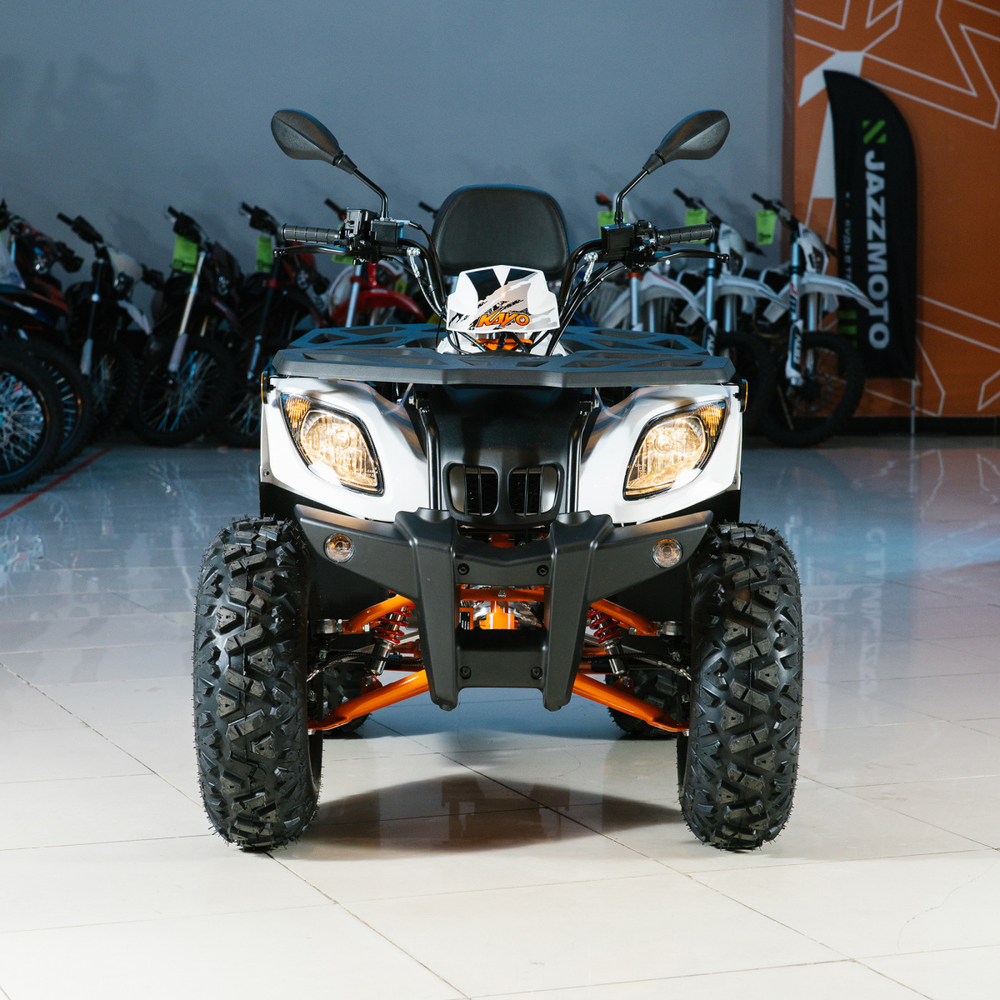 Квадроцикл KAYO AU200 c ПТС белый 2024 г.