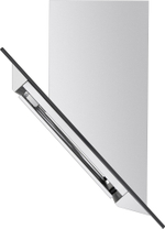 Кухонная вытяжка MAUNFELD Gloria 90 нержавеющая сталь\черное стекло фото 6