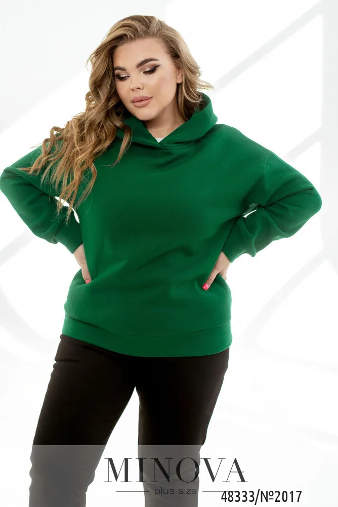 Худи 2017-зеленый Minova