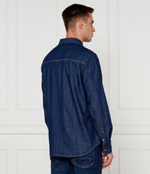 Джинсовая рубашка Guess Jeans - голубой(M4BH56 D5EI4)